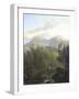 Alpine Landscape-Wolfgang-adam Topffer-Framed Giclee Print