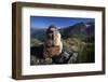 Alpine Marmot (Marmota Marmota) Feeding, Hohe Tauern National Park, Austria, July 2008-Lesniewski-Framed Photographic Print