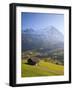 Alpine Meadow, Eiger and Grindelwald, Berner Oberland, Switzerland-Doug Pearson-Framed Photographic Print