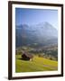 Alpine Meadow, Eiger and Grindelwald, Berner Oberland, Switzerland-Doug Pearson-Framed Photographic Print