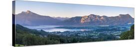 Alpine Meadow, Mondsee, Mondsee Lake, Oberosterreich, Upper Austria, Austria-Doug Pearson-Stretched Canvas
