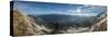 Alpine Panorama on the Mieminger Plateau-Niki Haselwanter-Stretched Canvas