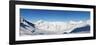 Alpine Panorama (Skiing Area near Scuol, Switzerland)-swisshippo-Framed Photographic Print