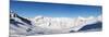 Alpine Panorama (Skiing Area near Scuol, Switzerland)-swisshippo-Mounted Photographic Print