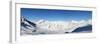 Alpine Panorama (Skiing Area near Scuol, Switzerland)-swisshippo-Framed Photographic Print