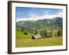 Alpine Pasture Enar Grindelwald Valley Below Eiger, Jungfrau Region, Switzerland-Michael DeFreitas-Framed Photographic Print