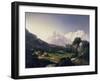 Alpine Peaks, Gressoney Valley-Giuseppe Camino-Framed Giclee Print