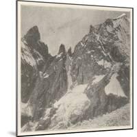 Alpine Peaks Newly Conquered by the Duke of the Abruzzi-null-Mounted Giclee Print