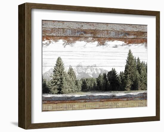 Alpine Range - Teton-null-Framed Giclee Print