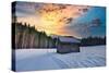 Alpine refuge-Marco Carmassi-Stretched Canvas