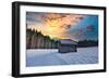 Alpine refuge-Marco Carmassi-Framed Photographic Print