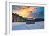 Alpine refuge-Marco Carmassi-Framed Photographic Print