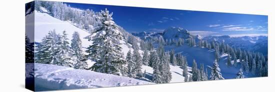 Alpine Scene, Bavaria, Germany-null-Stretched Canvas