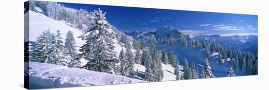 Alpine Scene, Bavaria, Germany-null-Stretched Canvas