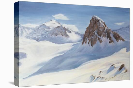 Alpine Shadows, 2000-Antonia Myatt-Stretched Canvas