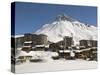 Alpine Ski Resort, Tignes-Le-Lac, Tignes, Savoie, Rhone-Alpes, French Alps, France, Europe-Matthew Frost-Stretched Canvas