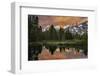 Alpine tarn, Tuolumne Meadows sunrise, Yosemite National Park, California-Adam Jones-Framed Photographic Print