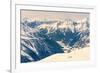 Alpine Valley Surrounded with Mountains-Anze Bizjan-Framed Photographic Print