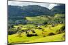 Alpine Village in Switzerland-Anatolii Lyzun-Mounted Photographic Print
