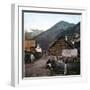 Alpine Village of Nevache (France), Circa 1890-1895-Leon, Levy et Fils-Framed Photographic Print