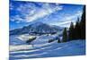 Alpine Winter Landscape, Austria, Europe-Sabine Jacobs-Mounted Photographic Print