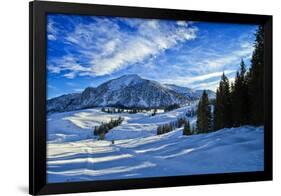 Alpine Winter Landscape, Austria, Europe-Sabine Jacobs-Framed Photographic Print