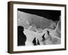 Alpinists Walking in the Snow-null-Framed Photographic Print