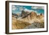 Alps Mountains View-Tetyana Kochneva-Framed Photographic Print