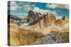 Alps Mountains View-Tetyana Kochneva-Stretched Canvas