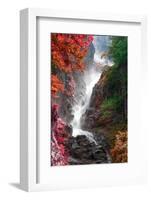 Alps waterfall-Marco Carmassi-Framed Photographic Print