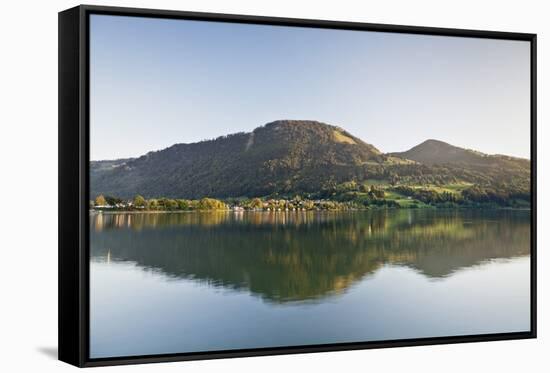 Alpsee Lake, Immenstadt, Allgau, Bavaria, Germany, Europe-Markus-Framed Stretched Canvas