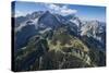 Alpspitze, Germany, Garmisch-Partenkirchen, Bavarian Oberland Region, Osterfelder Region-Frank Fleischmann-Stretched Canvas