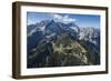 Alpspitze, Germany, Garmisch-Partenkirchen, Bavarian Oberland Region, Osterfelder Region-Frank Fleischmann-Framed Photographic Print