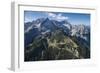 Alpspitze, Germany, Garmisch-Partenkirchen, Bavarian Oberland Region, Osterfelder Region-Frank Fleischmann-Framed Photographic Print