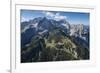 Alpspitze, Germany, Garmisch-Partenkirchen, Bavarian Oberland Region, Osterfelder Region-Frank Fleischmann-Framed Photographic Print