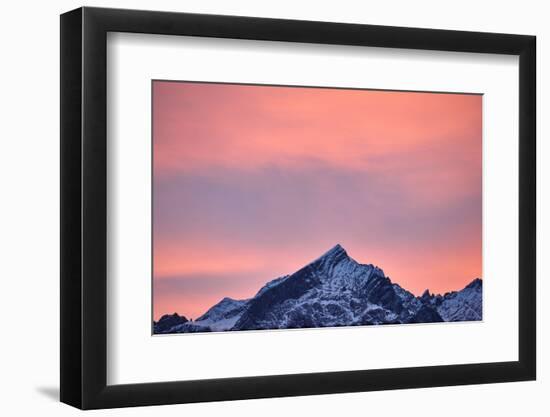 Alpspitze, Sundown-Marc Gilsdorf-Framed Photographic Print