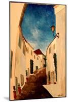 Alpujarra - The white village in Andalucia-Markus Bleichner-Mounted Art Print