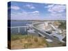 Alqueva Dam, Portugal's Largest Dam, Near the Spanish Border, Alentejo Region, Portugal-R H Productions-Stretched Canvas