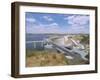 Alqueva Dam, Portugal's Largest Dam, Near the Spanish Border, Alentejo Region, Portugal-R H Productions-Framed Photographic Print