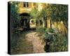 Alsace Courtyard-Philip Craig-Stretched Canvas