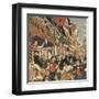 Alsace Vineyard Festival-R. Moritz-Framed Art Print