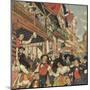 Alsace Vineyard Festival-R. Moritz-Mounted Art Print