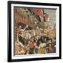 Alsace Vineyard Festival-R. Moritz-Framed Art Print