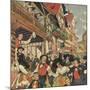 Alsace Vineyard Festival-R. Moritz-Mounted Art Print