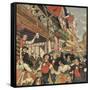 Alsace Vineyard Festival-R. Moritz-Framed Stretched Canvas