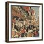 Alsace Vineyard Festival-R. Moritz-Framed Art Print