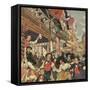 Alsace Vineyard Festival-R. Moritz-Framed Stretched Canvas