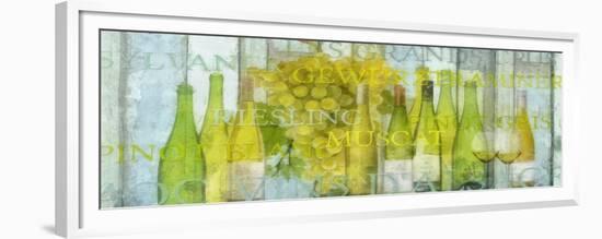 Alsace Wine-Cora Niele-Framed Giclee Print