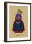 Alsacian Peasant-Elizabeth Whitney Moffat-Framed Art Print