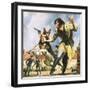 Alsatian Police Dog-McConnell-Framed Giclee Print